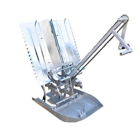 Manual Rice Transplanter Machine - 2 Row Hand Crank Paddy Planter ...