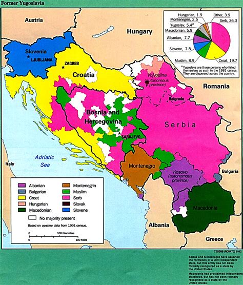 Former Yugoslavia Maps - Perry-Castañeda Map Collection - UT Library Online