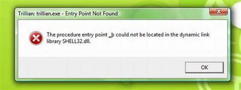 Image result for The Procedure Entry Point Error Fix