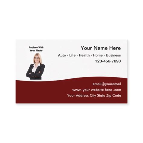 Image result for Insurance Agent Cards