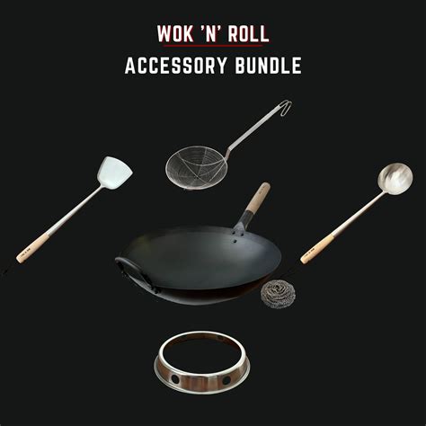 Wok 'n' Roll Accessory Bundle – Wok 'n' Roll Equipment