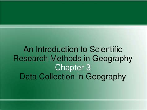 Image result for Geography Research Methods