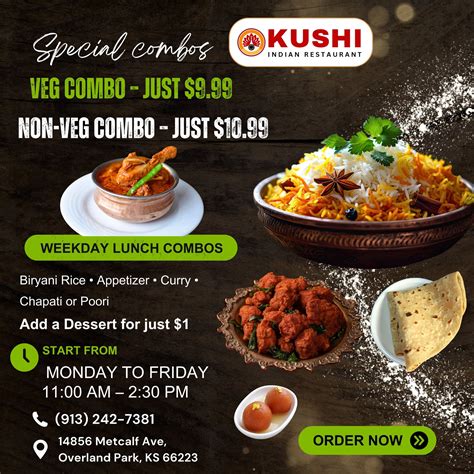 Kushi Indian Restaurant | 🌶️ Spice up your day with our flavorful ...