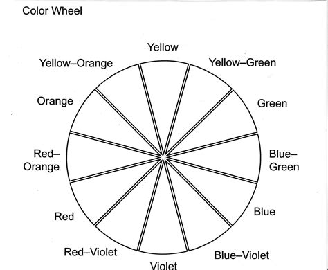 Probability About Color Wheel Worksheet 的图像结果