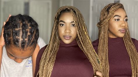 Box Braids Crochet Method Tutorial 的图像结果