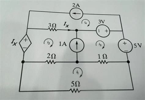 Image result for Mesh Current Equations