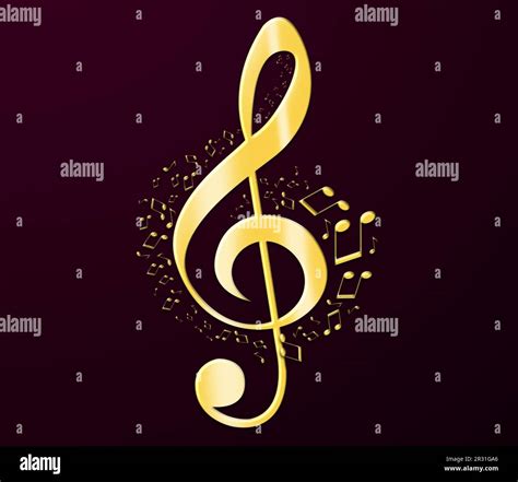 Treble Clef Silhouette