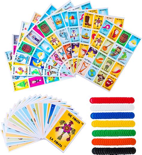 Mexican Bingo Game Kit - Bilingual Game for 10 India | Ubuy