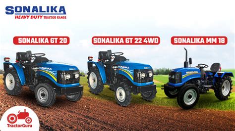 Top 5 Best Sonalika Mini Tractors in India- Features & Price