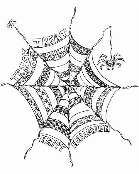 Free Printable Scary Halloween Coloring Pages