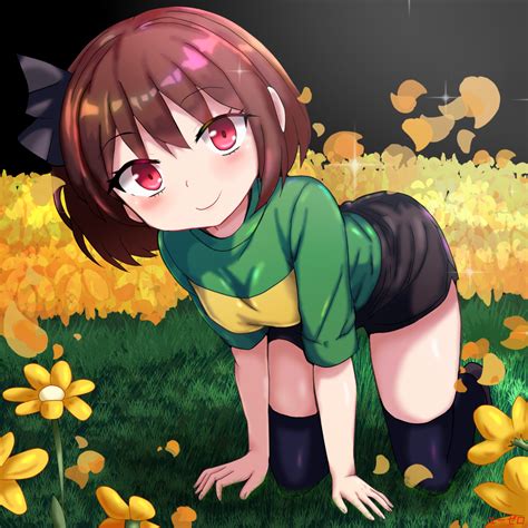 chara (undertale) drawn by yuzero2001 | Danbooru