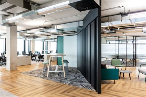 网络公司办公空间装修设计案例效果图_岚禾办公空间设计