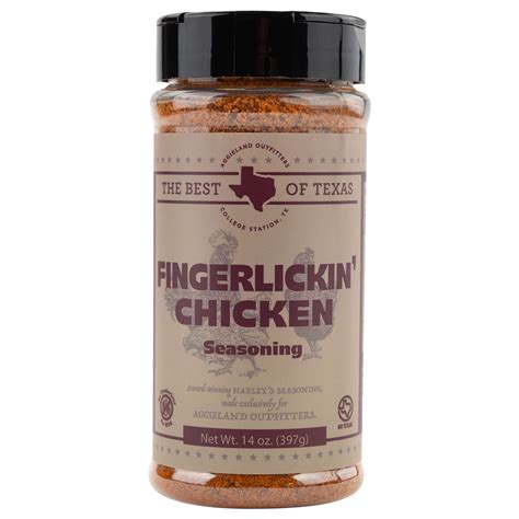 The Best Of Texas Harley's Fingerlickin' Chicken Seasoning
