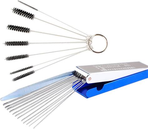 Buy Podoy Carburetor Tool Kit Clean 13 Wires Jet Cleaning Needles 7 ...