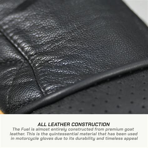 color_common ViaTerra fuel - retro classic leather motorcycle gloves ...