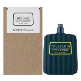 TRUSSARDI RIFLESSO BLUE VIBE LIMITED EDITION (M) EDT 100ML TESTER