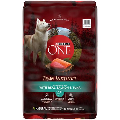 Buy Purina ONE High Protein, Natural Dry Dog Food, True Instinct With ...