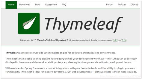 超详细的Thymeleaf语法入门教程_thymeleaf语法教程-CSDN博客