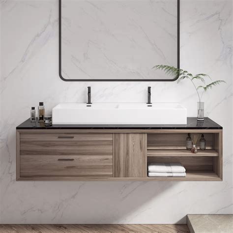 Eridanus Turner Vitreous China Wall-mount Rectangular Trough Modern ...