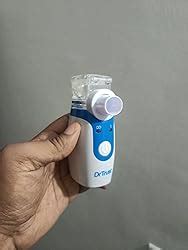 Dr Trust Portable Ultrasonic Mesh Nebulizer Machine Cool Mist Inhaler ...