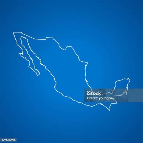 Graphical Map of Mexico 的图像结果