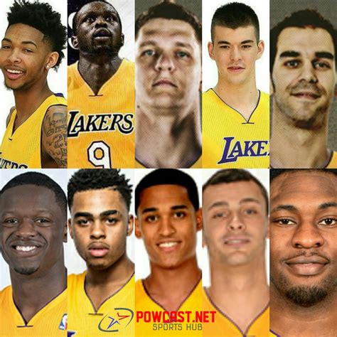 Printable Lakers Roster