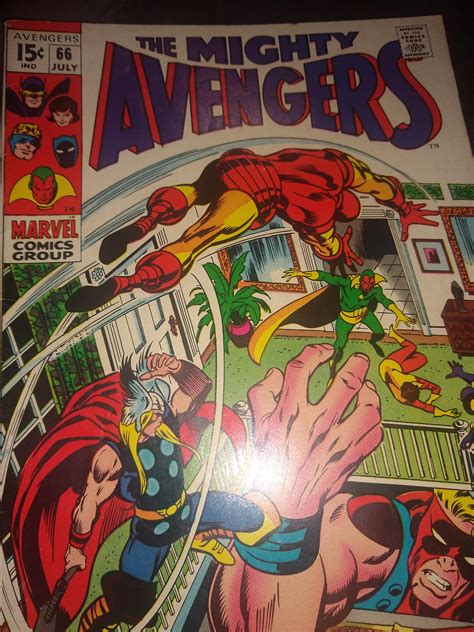 Avengers #66. Barry Smith art. First appearance of adamantium...and ...
