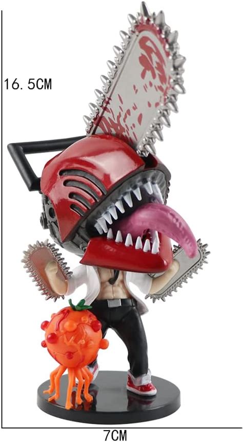 Buy wgzftrys Chainsaw Man Vibration Stars Statue Anime Collection with ...