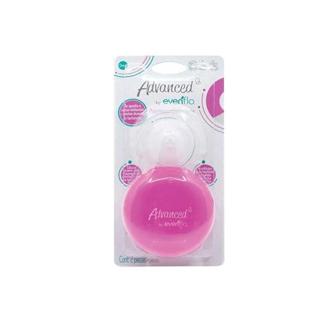Pezoneras Silicón Lactancia Evenflo Advanced Con Estuche | BB Family