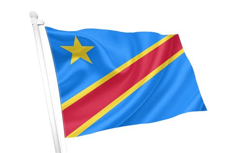 Congo, Democratic Republic of. (DRC) National Flag – Flags Ireland ...