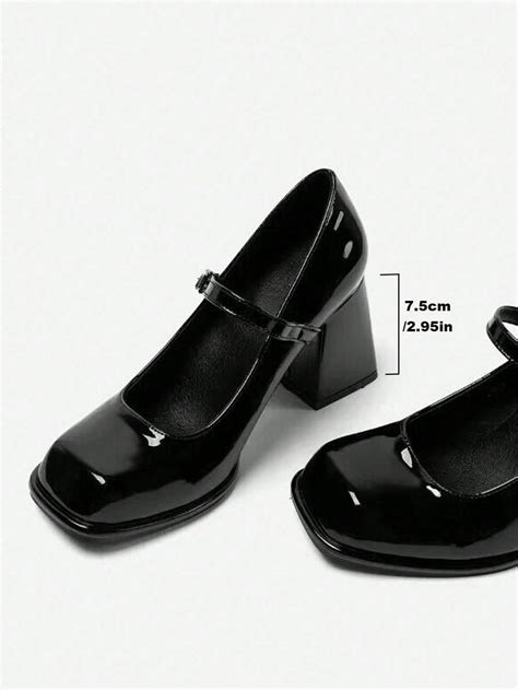 2024 New Arrival Women's Mary Jane Shoes With Chunky Heel, Round Toe ...