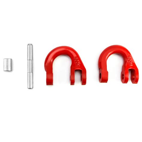 Buy QWORK G80 Alloy Steel Coupling Link, 2 Pack, 3/8 Hammer Lock Chain ...