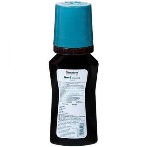 Himalaya Oro-T Oral Rinse Liquid, 100 ml Price, Uses, Side Effects ...