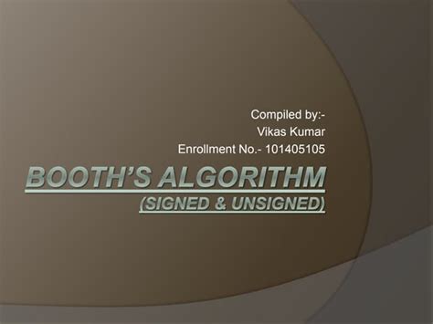 +Perform Booths Algorithm 的图像结果