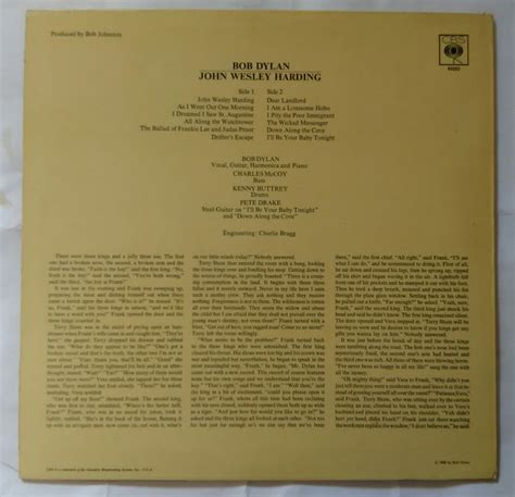 Bob Dylan - John Wesley Harding – AVDigital