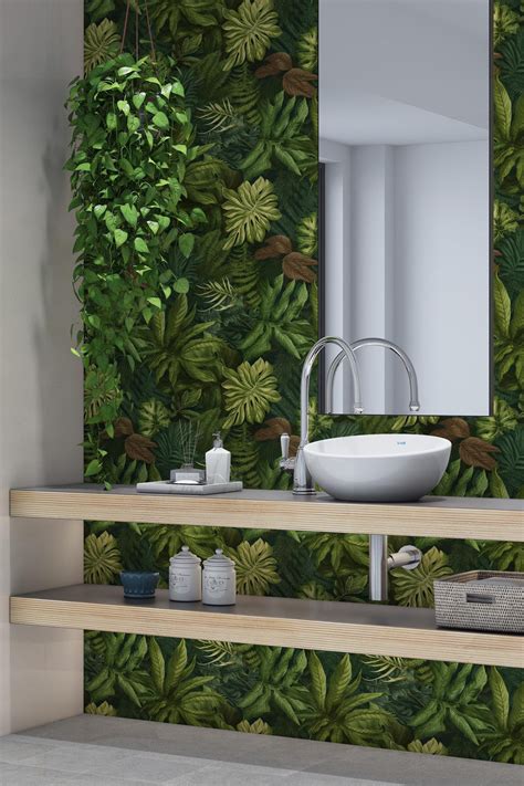 #3670 Botanical Wallpaper, Peel and Stick |Traditional Wallpaper ...