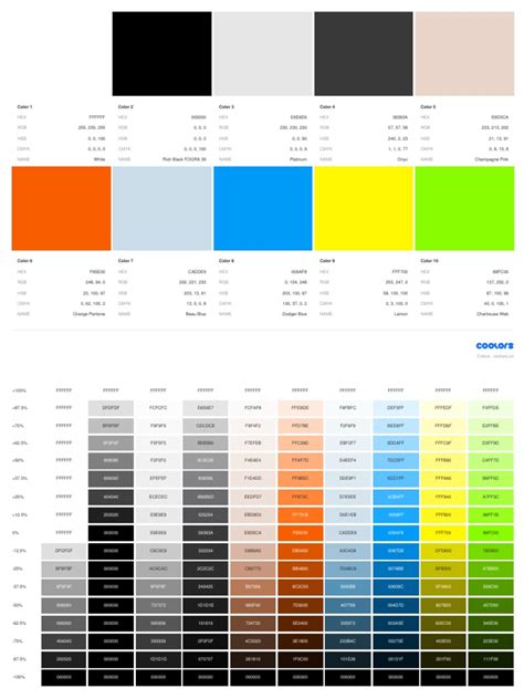 Palette | PDF | Rgb Color Model | Multidimensional Signal Processing