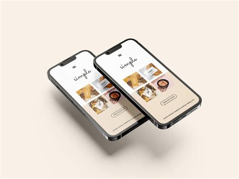 Free iPhone 13 Pro mockup - Mockups Design | Iphone mockup, Psd ...