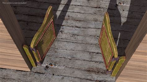 Old Western Saloon Doors 3D model | 3D Molier International
