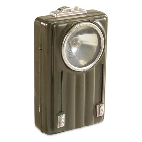 Polish Military Surplus 3 Color Signal Flashlight Lamp, New - 729746 ...