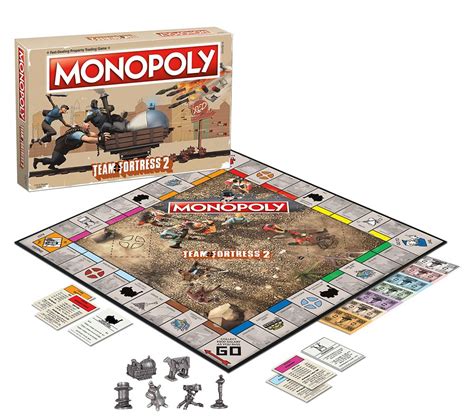 Buy USAOPOLY Monopoly Team Fortress 2 Board Game | Based on Team ...