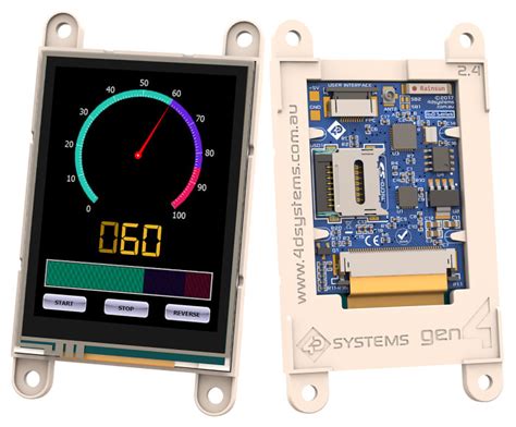 gen4-IoD-24T 4D Systems | 4D Systems gen4-IoD-24T TFT LCD Colour ...