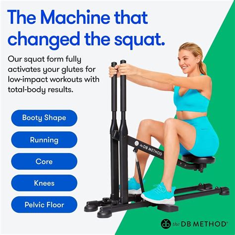 The DB Method Squat Machine - Low-Impact Workouts, Total...
