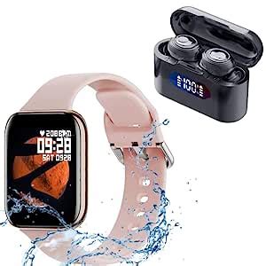 Elevea { 12 Years Warranty )Latest Waterproof Smart Watch for Unisex ...