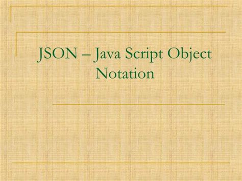 Image result for JSON Intro