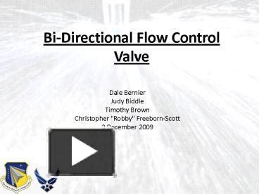 Image result for Bi-Directional Flow Control Valve Works