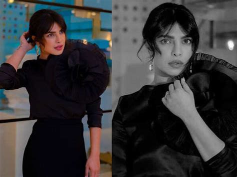 Priyanka Chopra Jonas’ all-black look is phenomenal | Filmfare.com