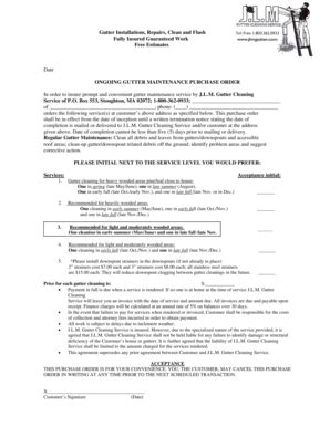 Gutter Proposal Template 2020-2026 - Fill and Sign Printable Template ...