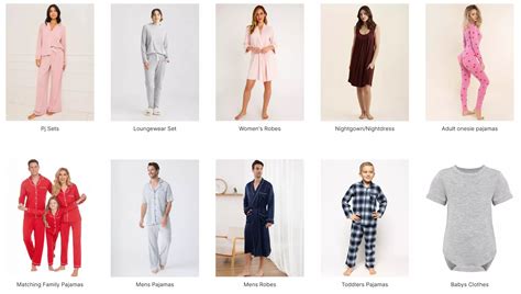 A Comprehensive Guide to Different Types of Pajamas: Find Your Perfect ...