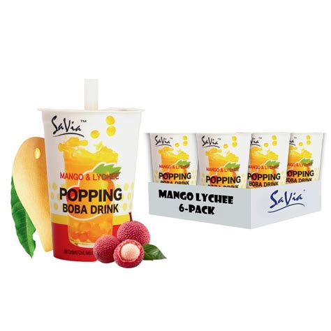 Savia Popping Boba – Trendy Bursting Fruit Pearls, India | Ubuy